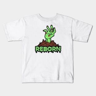 holloween zombie hand design Kids T-Shirt